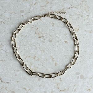 NWOT Goop Waterproof Chain Link Necklace